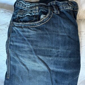 Silver Jeans Men's Relaxed Fit in Dark Blue